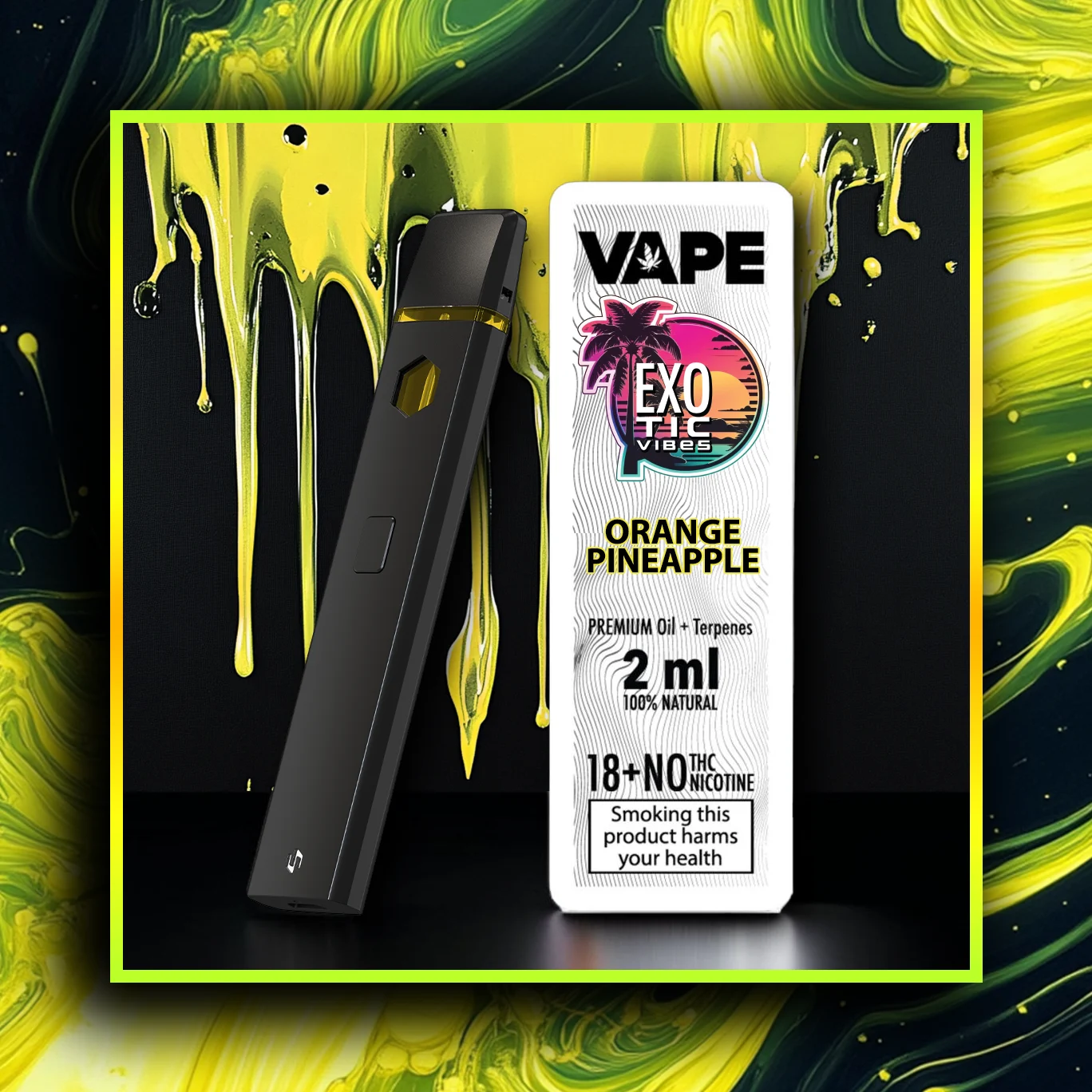 Orange Pineapple HHC Премиальный Вейп - 2.00 мл. HHC