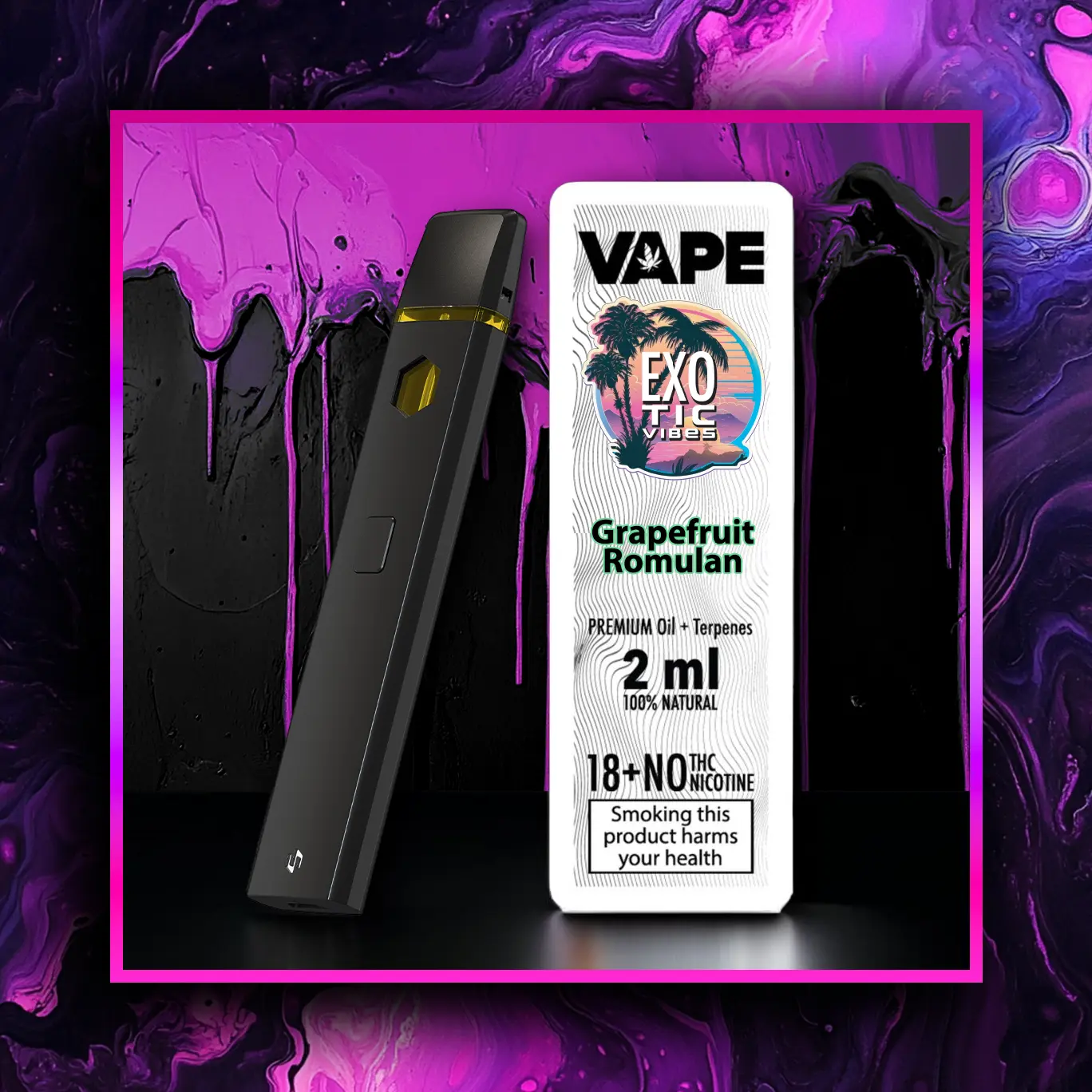 Grapefruit Romulan HHC Премиальный Вейп - 2.00 мл. HHC